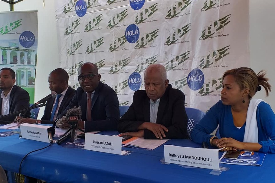 Dounia Web : Lancement officiel des services et de l'application Holo de BDC ( Banque de Développement des Comores).